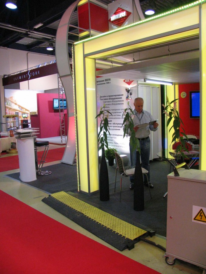 Компания IBERI на выставке Mall 2008