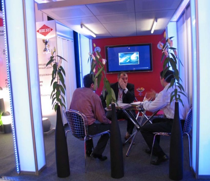 Компания IBERI на выставке Mall 2008