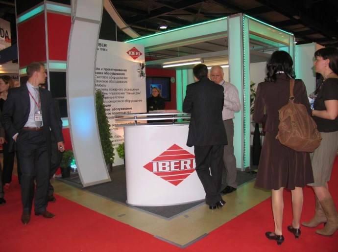 Компания IBERI на выставке Mall 2008