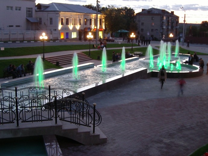 ОЗВУЧИВАНИЕ И СИСТЕМА УПРАВЛЕНИЯ КАСКАДАМИ ФОНТАНА В Г. НОГИНСК